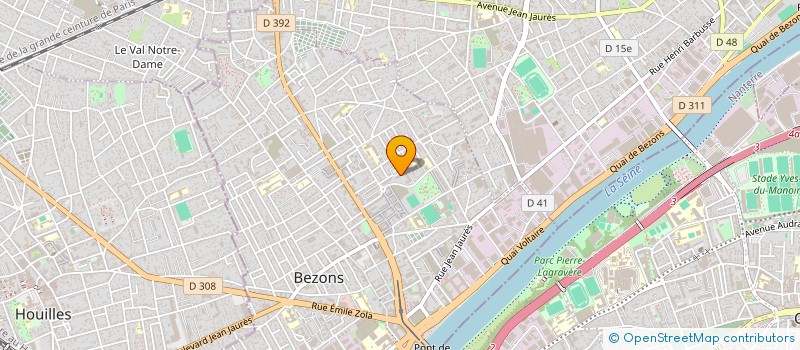 localisation de l'entreprise MONSIEUR ALEXANDRU-DENIS FIRAN  BEZONS