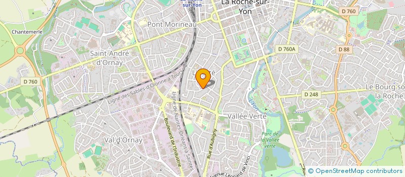 localisation de l'entreprise MONSIEUR ALEXANDRU DINCA à LA ROCHE-SUR-YON