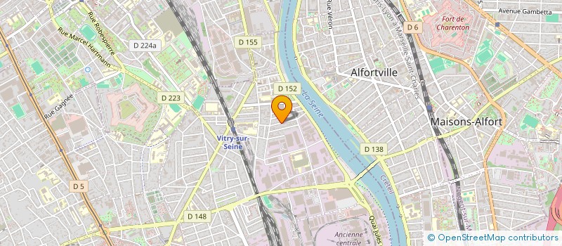 localisation de l'entreprise MONSIEUR ALEXANDRU EVSTRATI à VITRY-SUR-SEINE