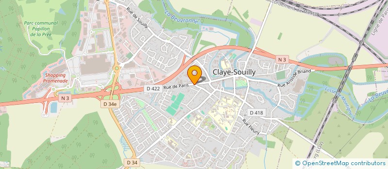 localisation de l'entreprise MONSIEUR ALEXANDRU FEHER  CLAYE-SOUILLY