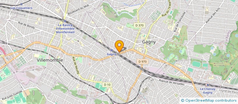 localisation de l'entreprise MONSIEUR ALEXANDRU GARABA à GAGNY