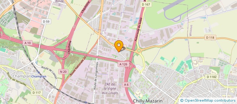 localisation de l'entreprise MONSIEUR ALEXANDRU-GHEORGHE DRAGOS  VILLE-D'AVRAY