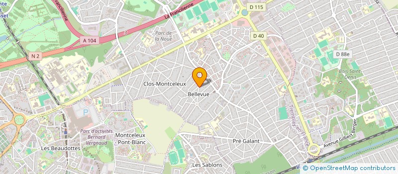 localisation de l'entreprise MONSIEUR ALEXANDRU GHEORGHITA à VILLEPINTE
