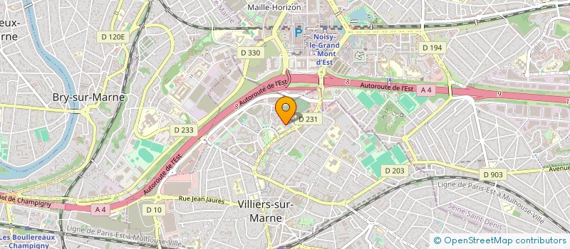 localisation de l'entreprise MONSIEUR ALEXANDRU GHERGHELIJIU à VILLIERS-SUR-MARNE
