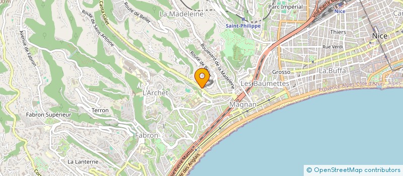 localisation de l'entreprise MONSIEUR ALEXANDRU GROSU  NICE