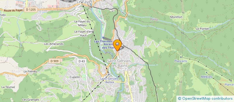 localisation de l'entreprise MONSIEUR ALEXANDRU ILINCA  SAINT-GERVAIS-LES-BAINS