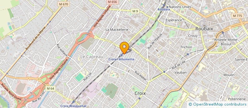 localisation de l'entreprise MONSIEUR ALEXANDRU-ION BURTEA  CROIX