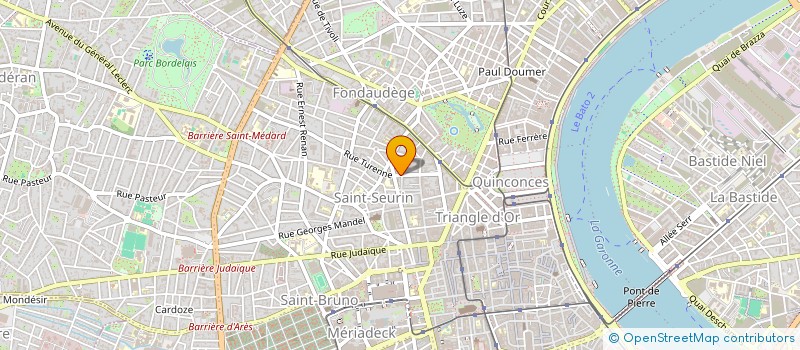 localisation de l'entreprise MONSIEUR ALEXANDRU-IONUT BUJOR-COLTA  BORDEAUX