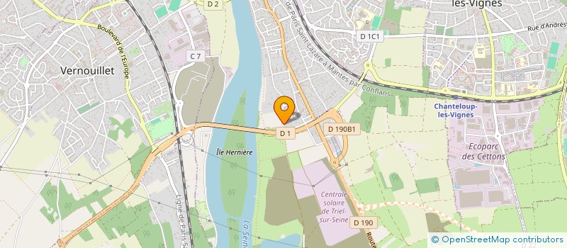 localisation de l'entreprise MONSIEUR ALEXANDRU-IONUT DUMEA  TRIEL-SUR-SEINE