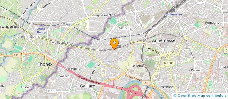 localisation de l'entreprise MONSIEUR ALEXANDRU LUPASCU  AMBILLY