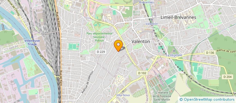localisation de l'entreprise MONSIEUR ALEXANDRU MACARI à VALENTON