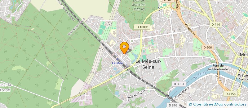 localisation de l'entreprise MONSIEUR ALEXANDRU MACOVSCHI  LE MEE-SUR-SEINE