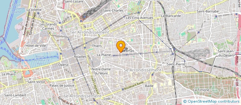 localisation de l'entreprise MONSIEUR ALEXANDRU MARIN à MARSEILLE