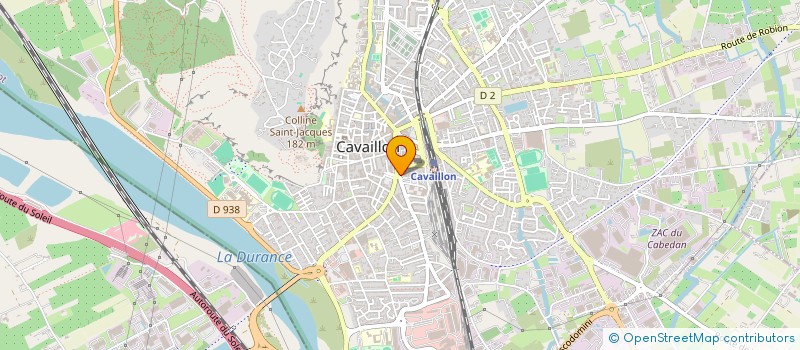 localisation de l'entreprise MONSIEUR ALEXANDRU MEDVIDI  CAVAILLON