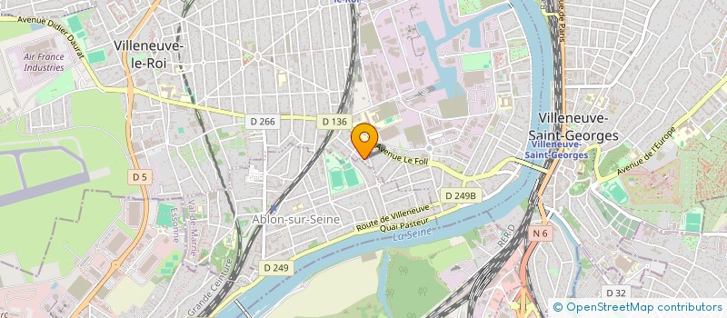 localisation de l'entreprise MONSIEUR ALEXANDRU MIAUN  VILLENEUVE-LE-ROI