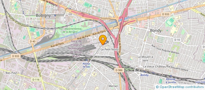 localisation de l'entreprise MONSIEUR ALEXANDRU MIHAILOV à NOISY-LE-SEC