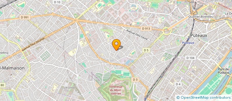 localisation de l'entreprise MONSIEUR ALEXANDRU MITA  NANTERRE