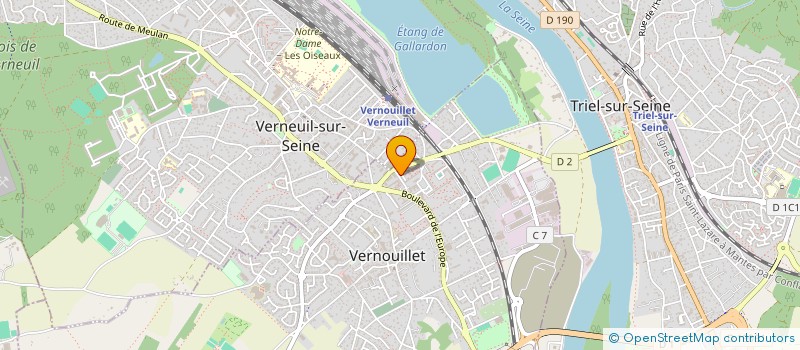 localisation de l'entreprise MONSIEUR ALEXANDRU MOLDOVAN à VERNOUILLET