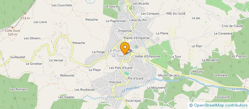 localisation de l'entreprise MONSIEUR ALEXANDRU MUNTEANU à SAINTE-MAXIME