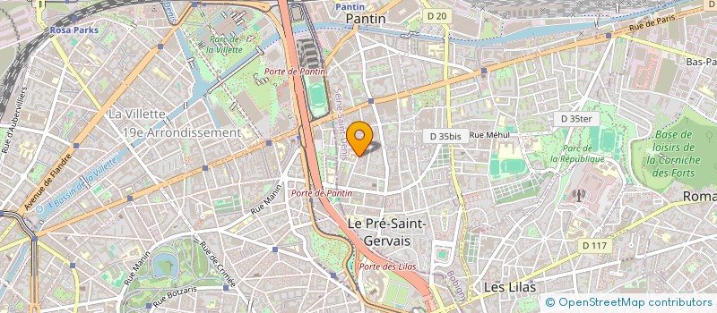 localisation de l'entreprise MONSIEUR ALEXANDRU MURESAN à LE PRE-SAINT-GERVAIS