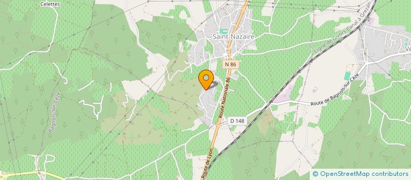 localisation de l'entreprise MONSIEUR ALEXANDRU-NICOLAE ROMASCU  BAGNOLS-SUR-CEZE