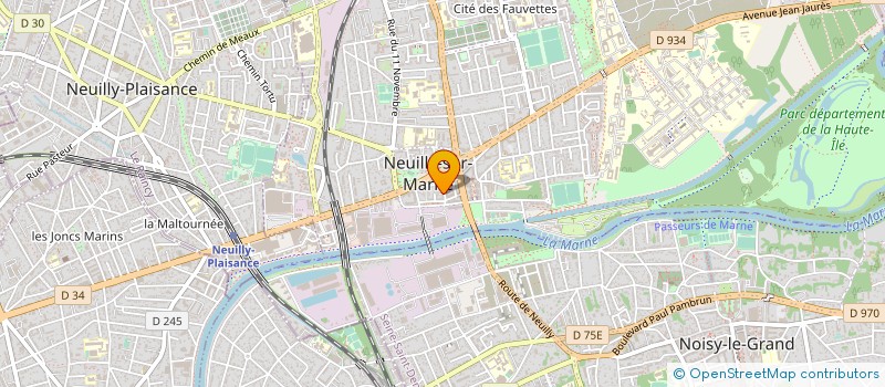 localisation de l'entreprise MONSIEUR ALEXANDRU PANFILII à NEUILLY-SUR-MARNE