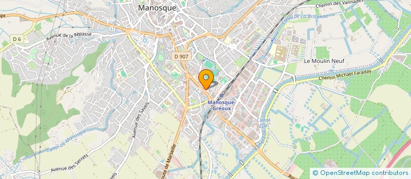 localisation de l'entreprise MONSIEUR ALEXANDRU PETROVICI à MANOSQUE