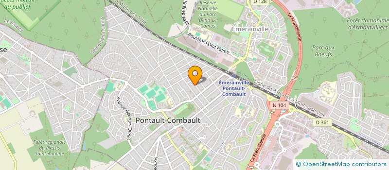 localisation de l'entreprise MONSIEUR ALEXANDRU POGILA à PONTAULT-COMBAULT