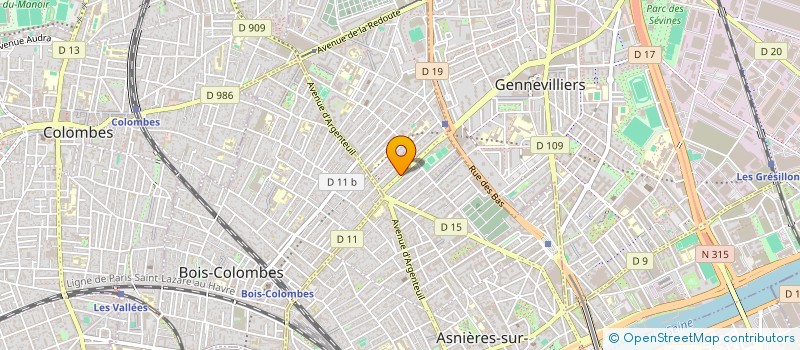 localisation de l'entreprise MONSIEUR ALEXANDRU POP  ASNIERES-SUR-SEINE