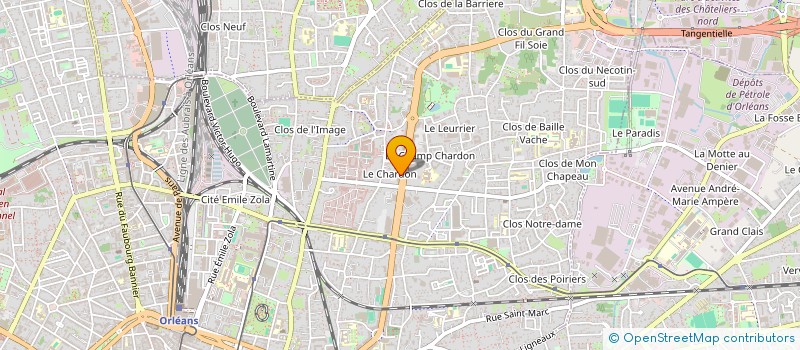 localisation de l'entreprise MONSIEUR ALEXANDRU RADULESCU  ORLEANS