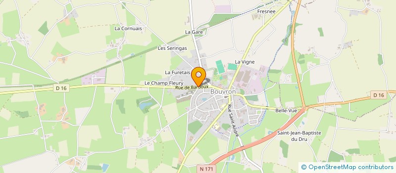 localisation de l'entreprise MONSIEUR ALEXANDRU SECIU  BOUVRON