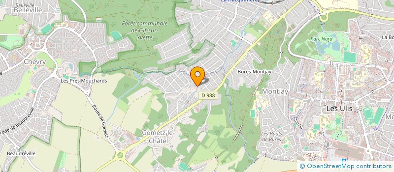 localisation de l'entreprise MONSIEUR ALEXANDRU SLIVCA  BURES-SUR-YVETTE