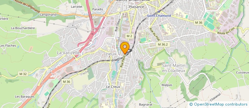 localisation de l'entreprise MONSIEUR ALEXANDRU TRANDAFIR  SAINT-CHAMOND