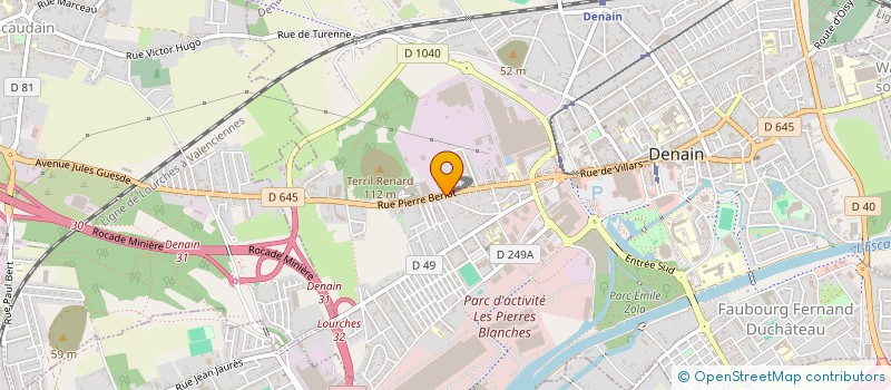 localisation de l'entreprise MONSIEUR ALEXANDRU TUBUC  DENAIN