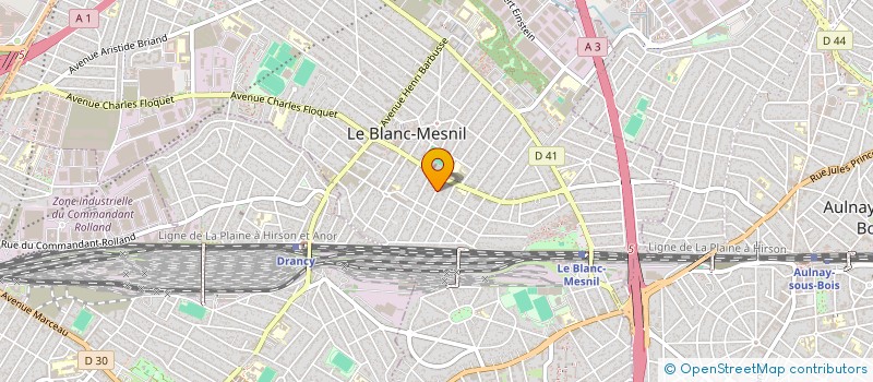 localisation de l'entreprise MONSIEUR ALEXANDRU TUREA à LE BLANC-MESNIL