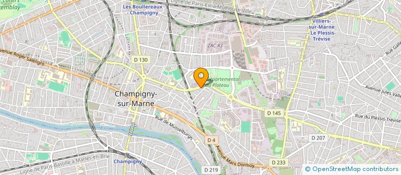 localisation de l'entreprise MONSIEUR ALEXANDRU-VASILE CRETER à CHAMPIGNY-SUR-MARNE