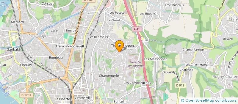 localisation de l'entreprise MONSIEUR ALEXANDRU-VASILE SALAJAN  AIX-LES-BAINS