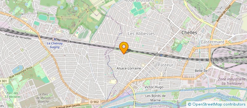 localisation de l'entreprise MONSIEUR ALEXANDRU VERDES  CHELLES