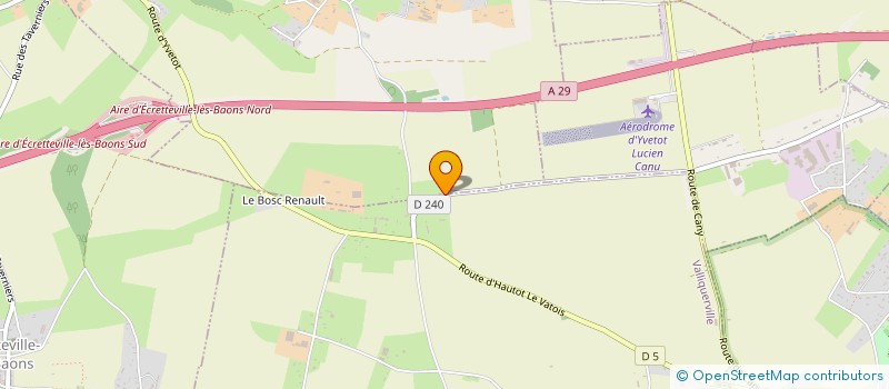 localisation de l'entreprise MONSIEUR ALEXEI BRASSEUR  HAUTOT-LE-VATOIS