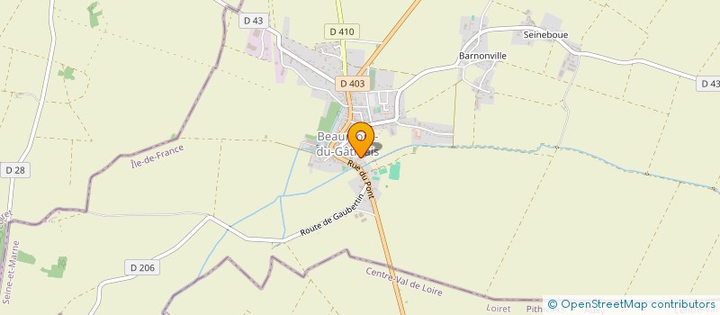 localisation de l'entreprise MONSIEUR ALEXEI BUCSA  BEAUMONT-DU-GATINAIS