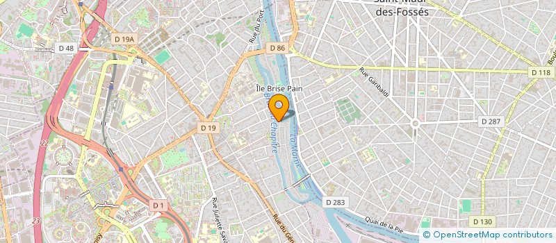 localisation de l'entreprise MONSIEUR ALEXEI CHITU  CRETEIL