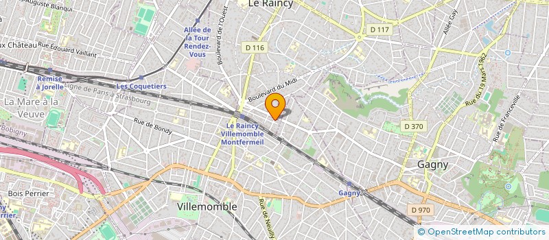 localisation de l'entreprise MONSIEUR ALEXEI DAMIAN à LE RAINCY
