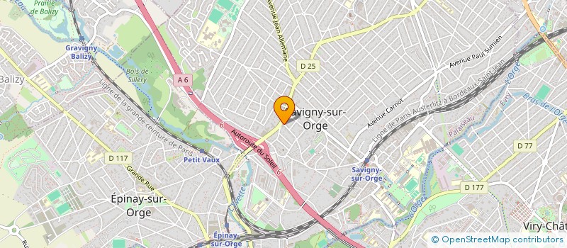 localisation de l'entreprise MONSIEUR ALEXEI GHIMP à SAVIGNY-SUR-ORGE