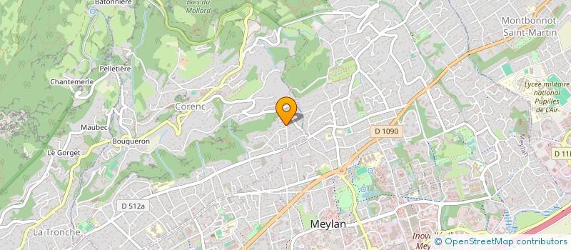 localisation de l'entreprise MONSIEUR ALEXEI LISAVINA-SEVE à CORENC