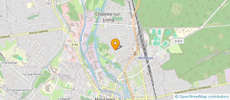 localisation de l'entreprise MONSIEUR ALEXEI LOBKOV à CHALETTE-SUR-LOING