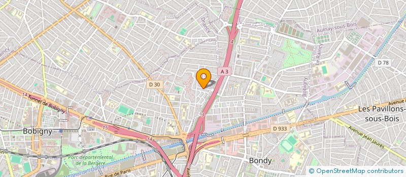 localisation de l'entreprise MONSIEUR ALEXEI MANIC  BOBIGNY