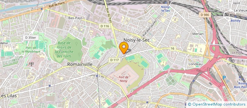 localisation de l'entreprise MONSIEUR ALEXEI MARISTAN à NOISY-LE-SEC