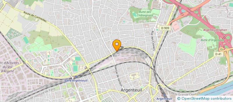 localisation de l'entreprise MONSIEUR ALEXEI MOSCOVCIUC  ARGENTEUIL