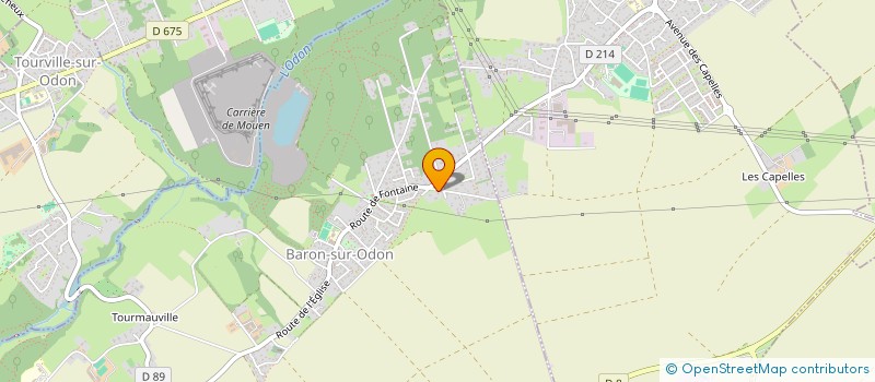 localisation de l'entreprise MONSIEUR ALEXEI PLOTKINE  BARON-SUR-ODON