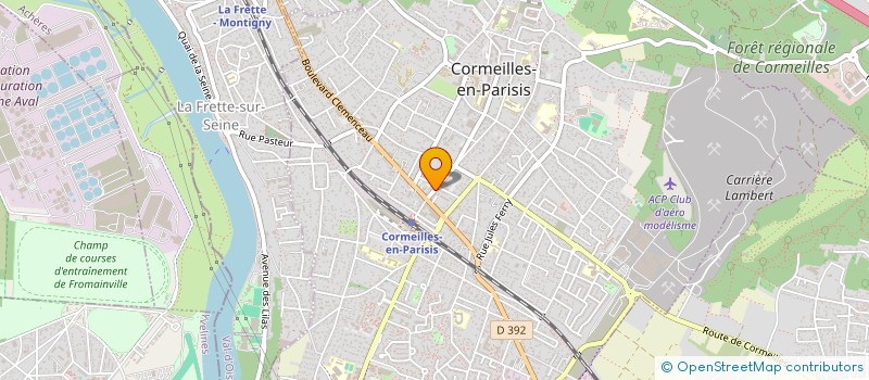 localisation de l'entreprise MONSIEUR ALEXEI VUTCARIOV à CORMEILLES EN PARISIS